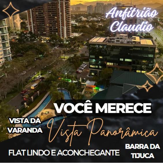 Flat Com Vista Panoramica -15- Na Barra Da Tijuca - Estacionamento Gratuito - Frigobar - Ar Condicionado - Piscina - Academia - Balsa Para Praia Gratis - Varanda - Vista Parcial Mar E Lagoa Rio de Janeiro Ngoại thất bức ảnh